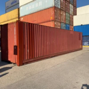Conteneur maritime de 40 pieds