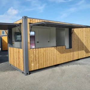 Contenedor 20 pies Snack-Box ideal para bar o quiosco