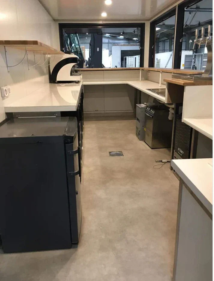 Contenedor para cafetería de 20 pies con diseño muy limpio - Image 3