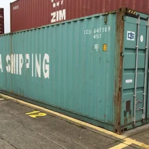 Conteneur maritime 40 pieds HC usagé (TVA incluse)