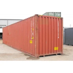 Conteneur maritime High Cube palette large de 40 pieds classe B usagé (TVA incluse)