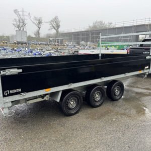 Remorque à trois bennes 3×1800 kg 3,5 t