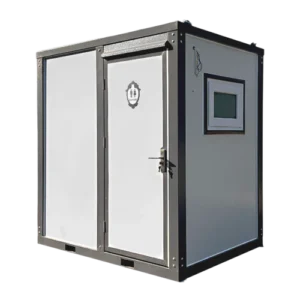 Toilette Portable avec Rideau de Douche